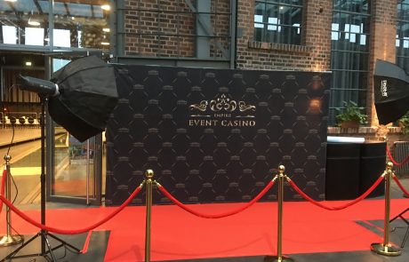 Red Carpet Empfang bei der Casino-Veranstaltung