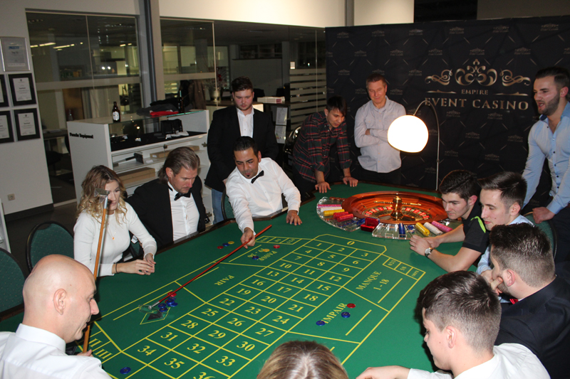 Casino-Event im Porsche-Autohaus
